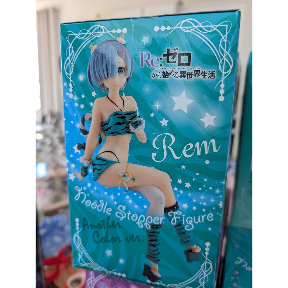 Re Zero Figure Rem Noodle Stopper Figure ONI Demon Ver. FuRyu